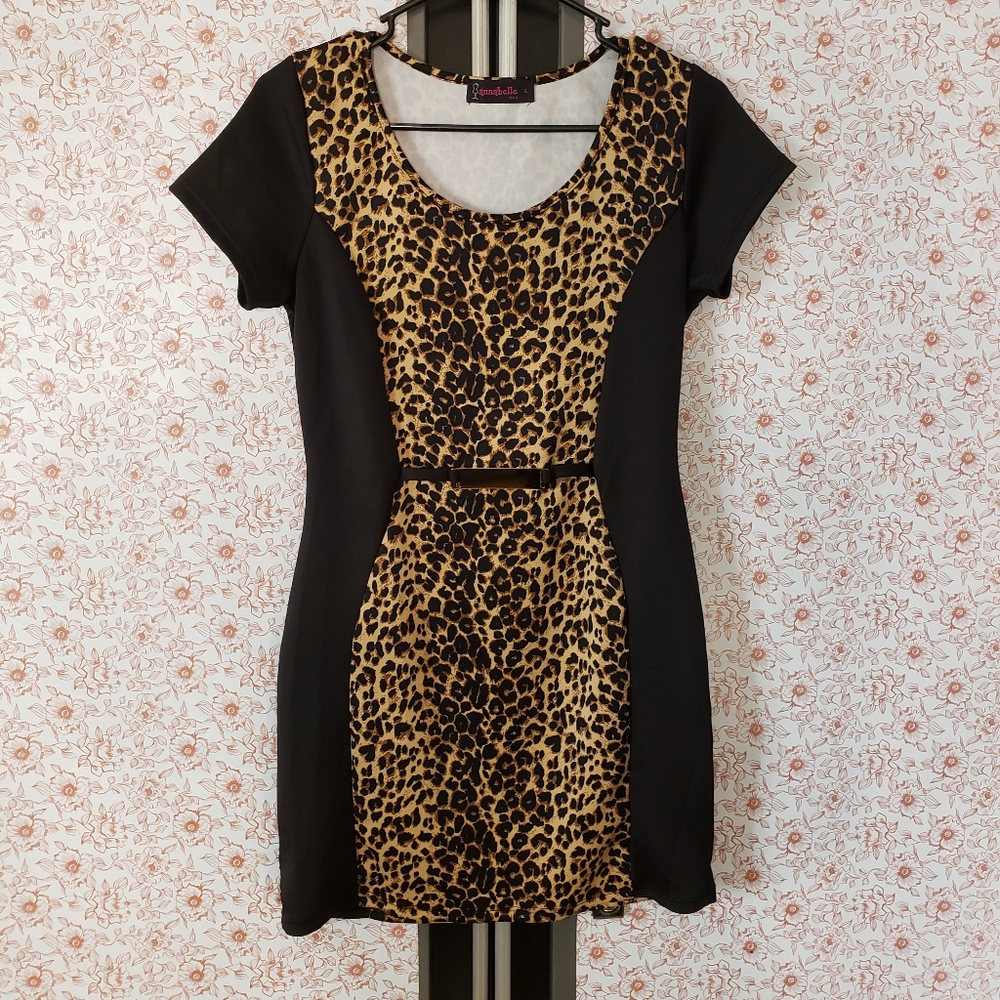 Annabelle Cheetah Print Dress